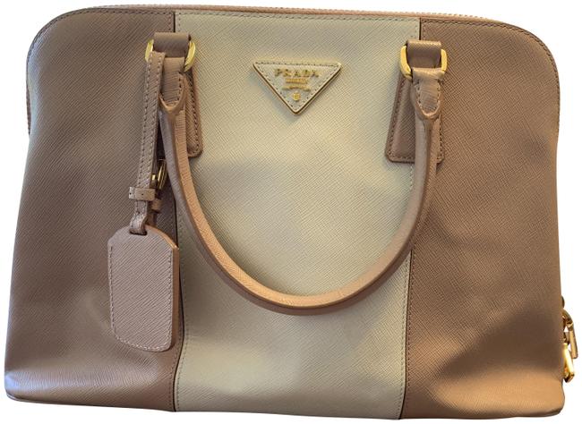 Prada Handbag Talco  Cammeo Satchel