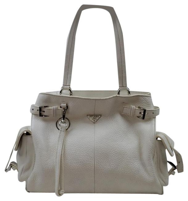 Prada Lambskin Leather Hobo Bag