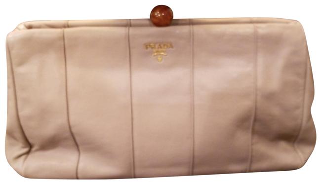 Prada Large Leather Clutch