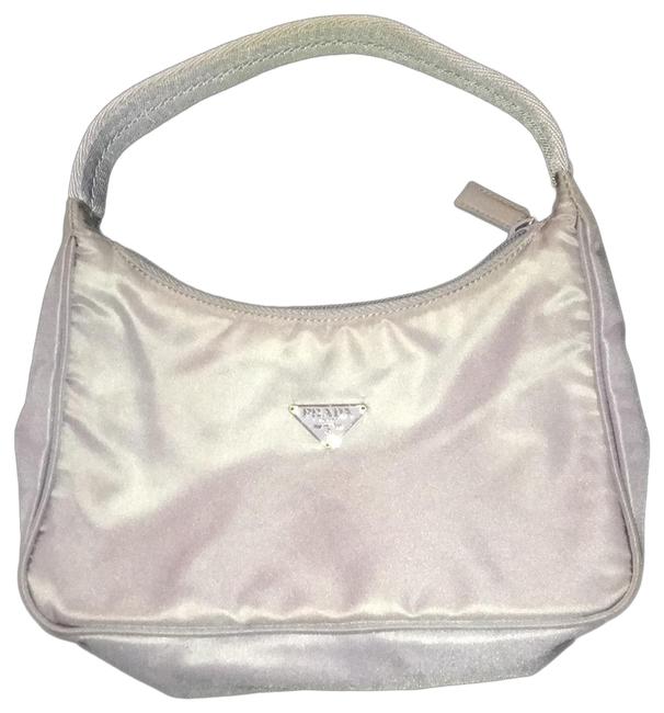 Prada Lavender Nylon Hobo Bag