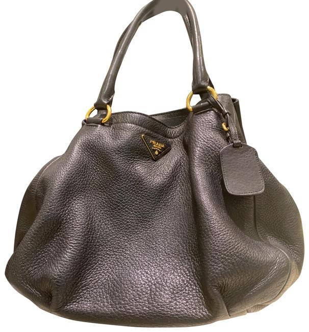 Prada Leather Hobo Bag