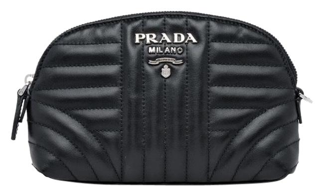 Prada Leather Makeup Clutch
