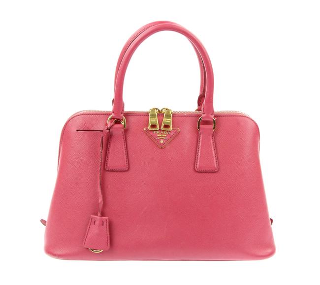Prada Lux Pink Leather Satchel