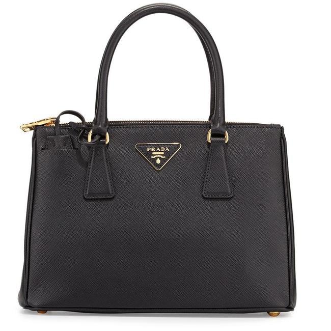 Prada Lux Saffiano 1ba874 Black Satchel