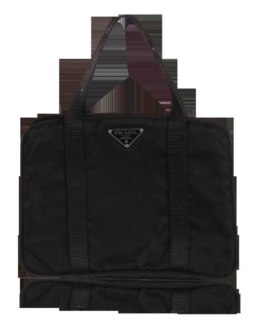 Prada Mini Black Nylon Clutch