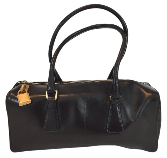 Prada Mini Chocolate Brown Leather Satchel