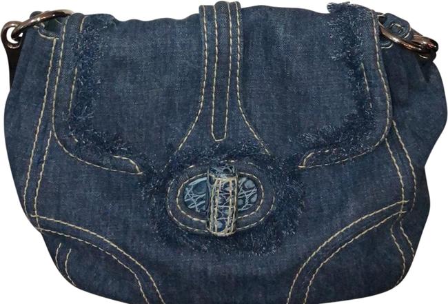 Prada New Never Used Handbag Denim Satchel