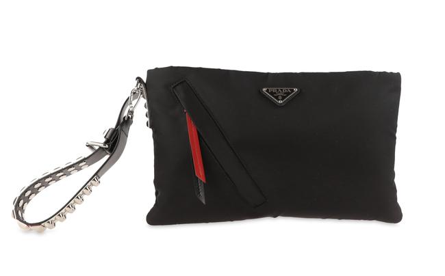 Prada New Vela Studded Pochette