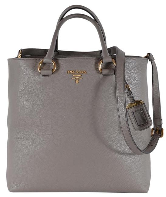 Prada Phenix 1bg865 Gray Hobo Bag