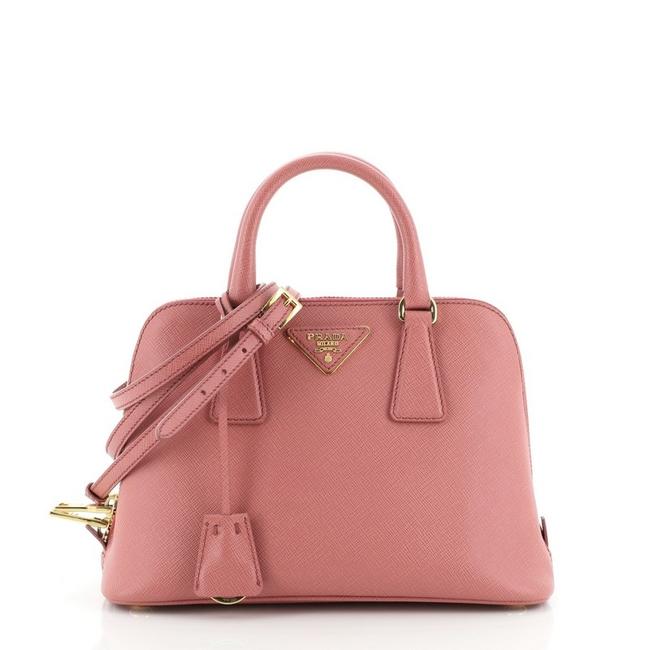 Prada Promenade Saffiano Leather Small Satchel