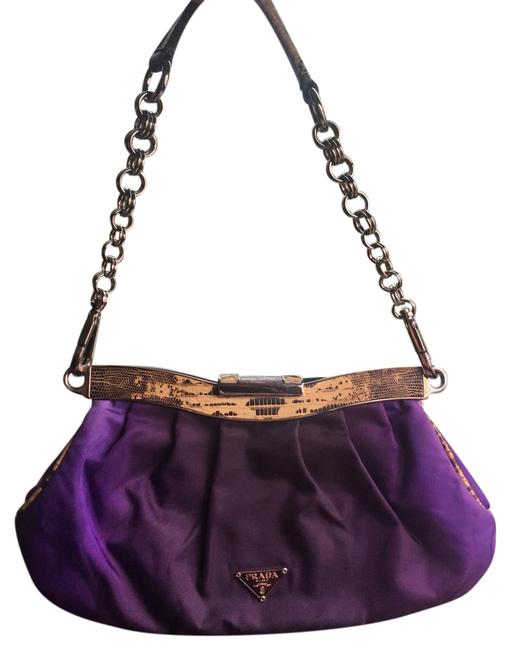 Prada More Pictures Added Purple Clutch