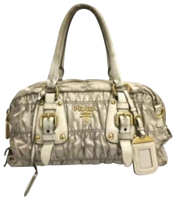 Prada Quilted Lambskin Leather Satchel