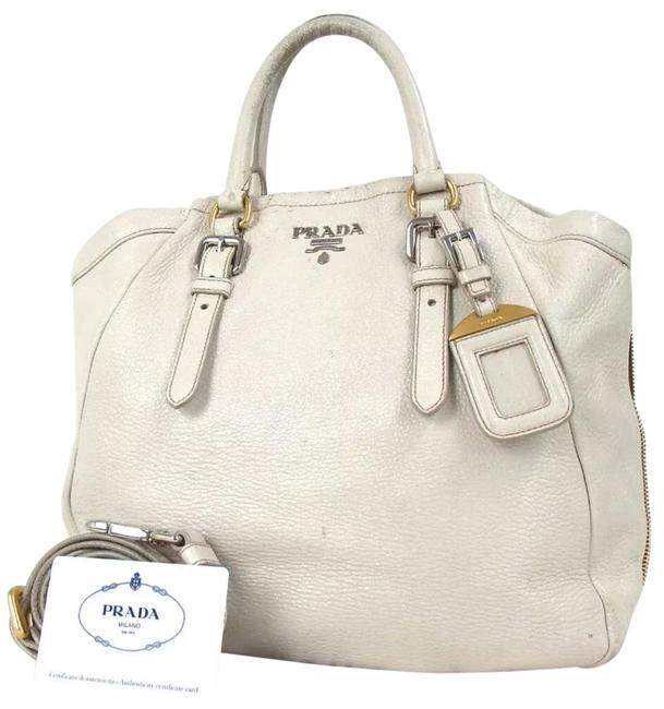 Prada Saffiano Calfskin Leather Satchel