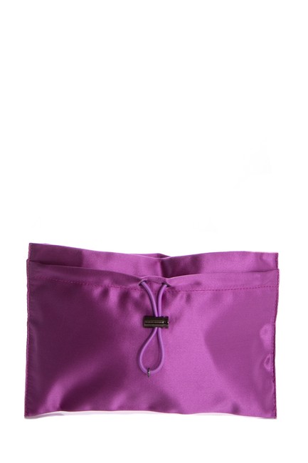 Prada Satin Violet Clutch