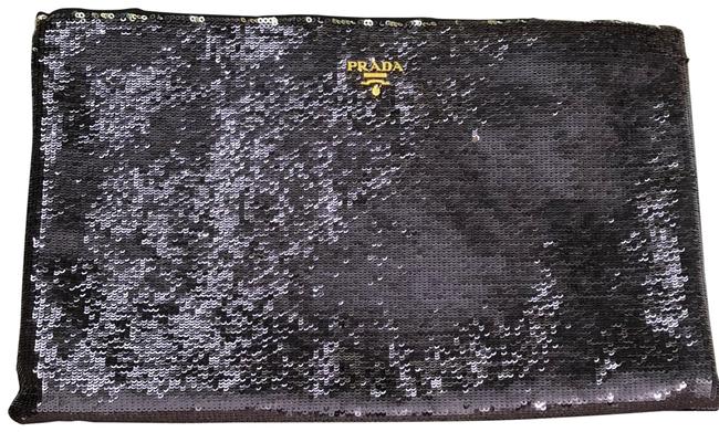 Prada Sequin with Satin Lining. Clutch