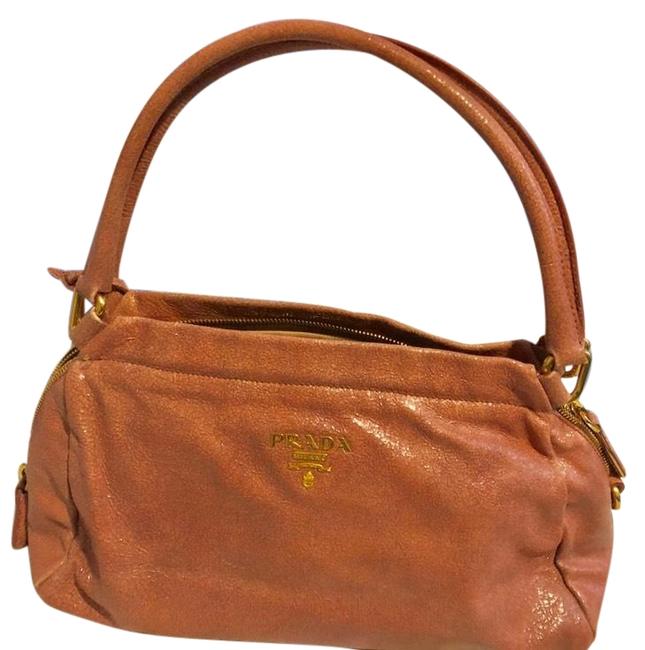 Prada Shoulder Or Pink Hobo Bag