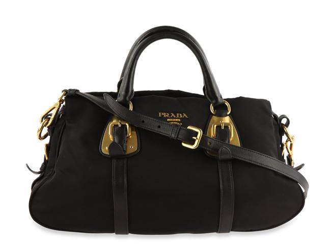 Prada Tessuto Black Nylon Satchel