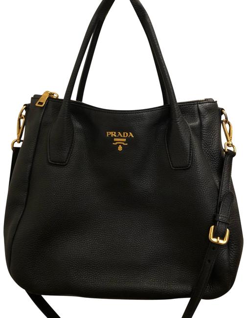 Prada Crossbody With Strap Black Satchel