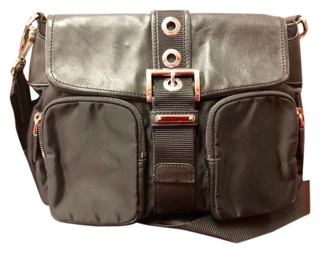 Prada Authenticated Purse Black Nylon Shoulder Bag