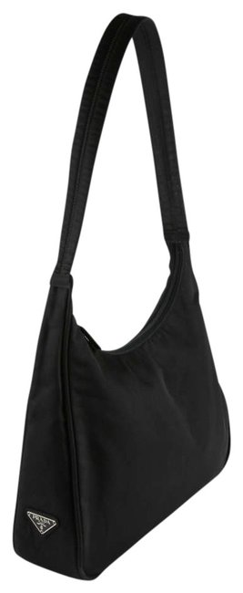 Prada Balck Nylon Shoulder Bag