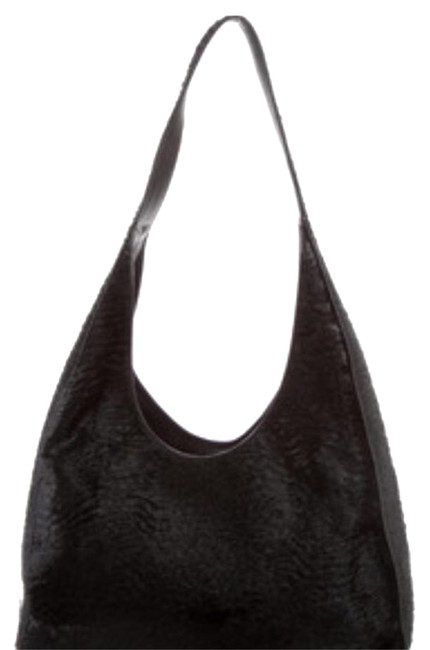 Prada Black NylonCanvas Shoulder Bag