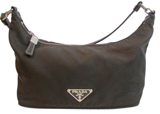 Prada Black Polyester Shoulder Bag