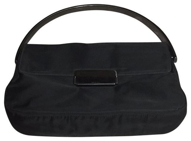 Prada Black Tassuto ShoulderHandbag Shoulder Bag
