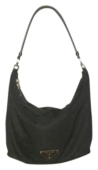 Prada Black Tessuto Shoulder Bag