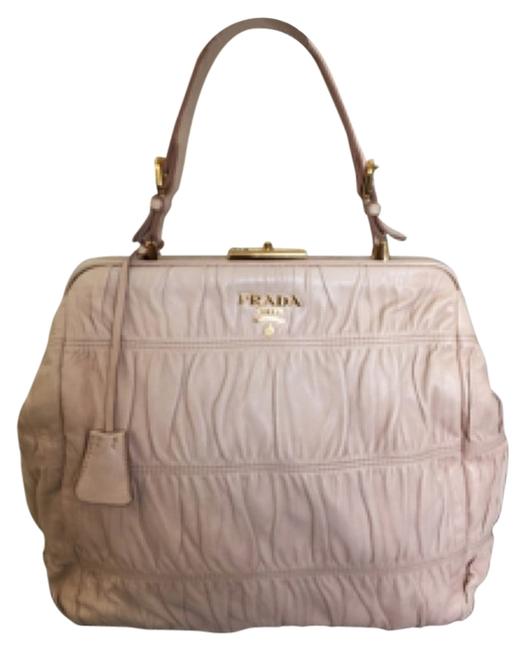 Prada Blush Pink Leather Shoulder Bag