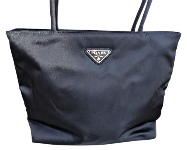 Prada Borsa Tessuto City Nero Nylon Shoulder Bag