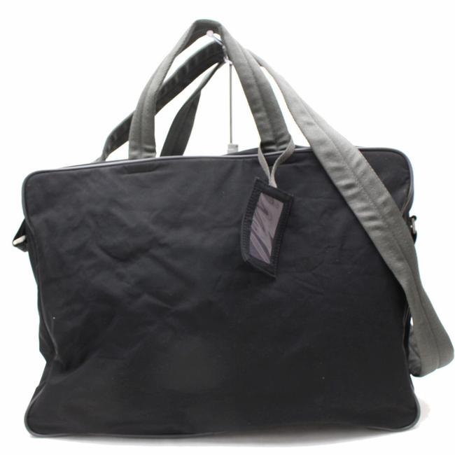 Prada Boston Sports 2way 867765 Black Nylon Shoulder Bag