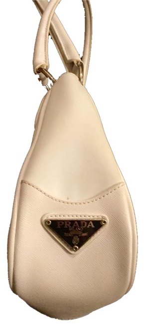Prada Cream Shoulder Bag
