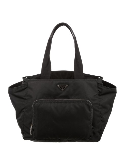 Prada Diaper Tessuto Black Nylon Shoulder Bag