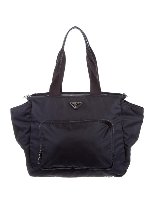 Prada Diaper Tessuto Navy Dark Nylon Shoulder Bag