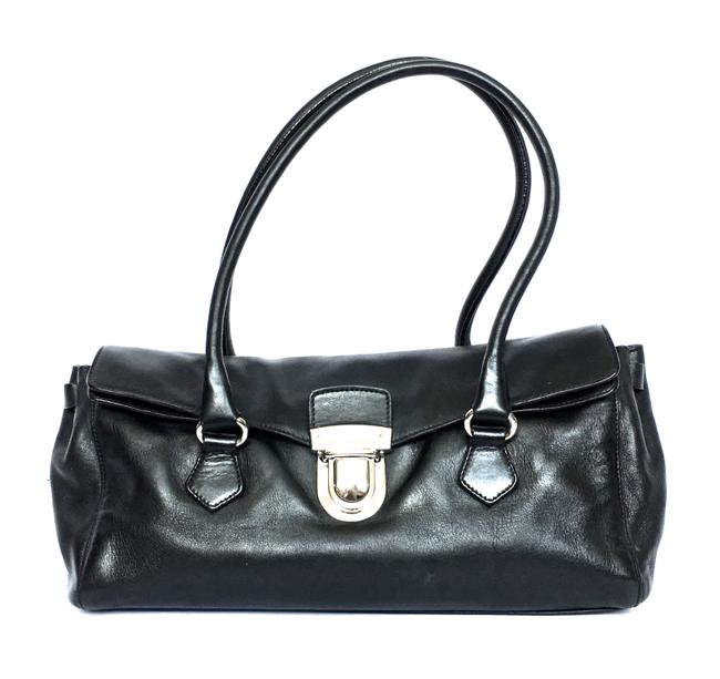 Prada Foldover Small HandbagShoulder Calf Leather Shoulder Bag