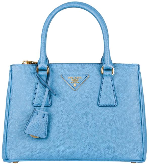 Prada Galleria Saffiano Peony Pink Calfskin Leather Shoulder Bag