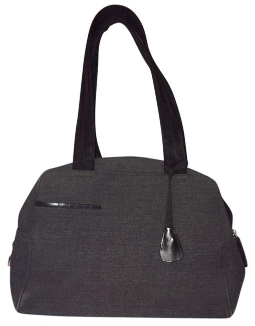 Prada Gray Shoulder Bag