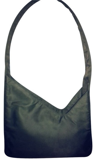 Prada Green Olive Nylon Shoulder Bag