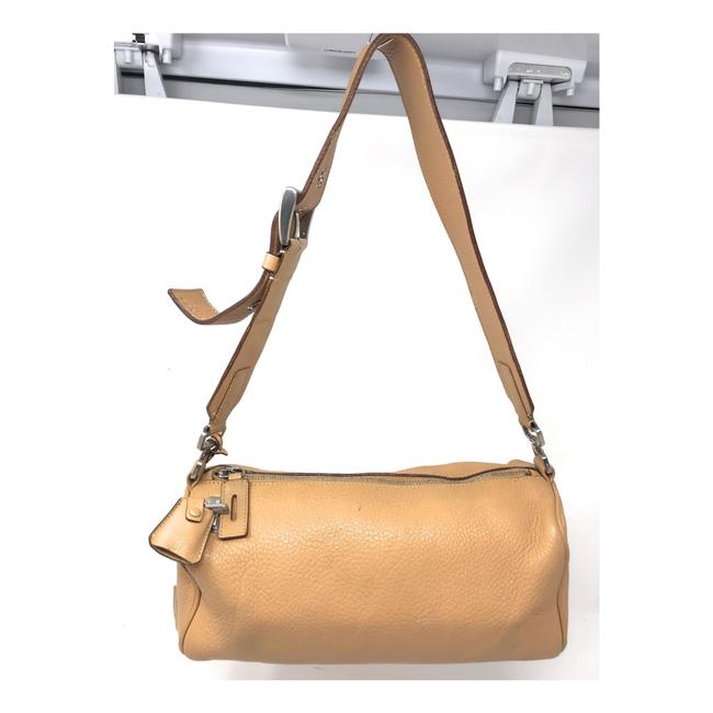Prada Handbag Cream Leather Shoulder Bag