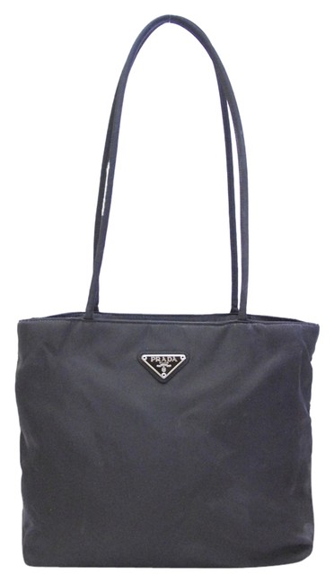 Prada Handbag Purse Brown Nylon Shoulder Bag