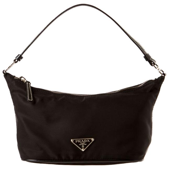 Prada Handbag Small Handbag Black Nylon Shoulder Bag