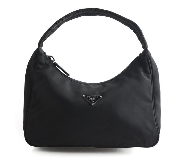 Prada Hobo Sport Tessuto Black Nylon Shoulder Bag