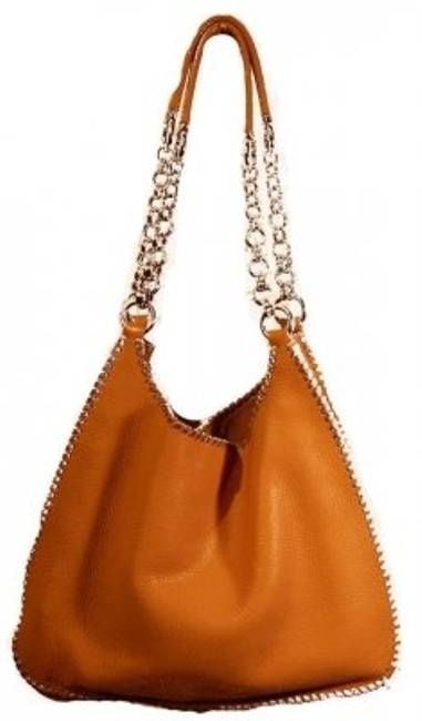 Prada Hobo Tan Leather Shoulder Bag