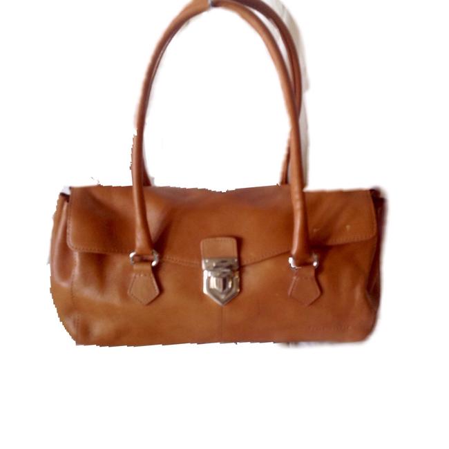 Prada Honey Doctors Tan Leather Shoulder Bag