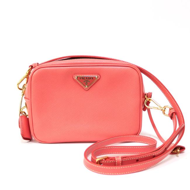 Prada Ladies Mens Pink Shoulder Bag