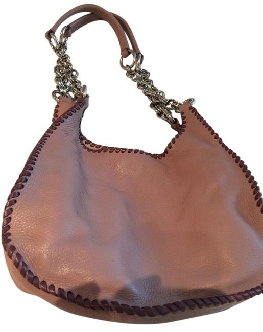 Prada MauvePurple Leather Shoulder Bag