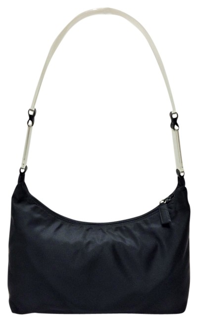 Prada Medium Reserved For Deborah C Until 119 Black Nylon Shoulder Bag