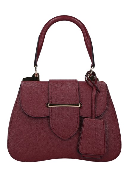 Prada Medium Sidonie Cerise Leather Shoulder Bag