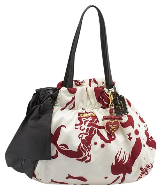 Prada Mermaid Special Edition Multi color Nylon Shoulder Bag
