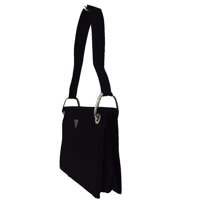 Prada Milano Black Nylon Shoulder Bag